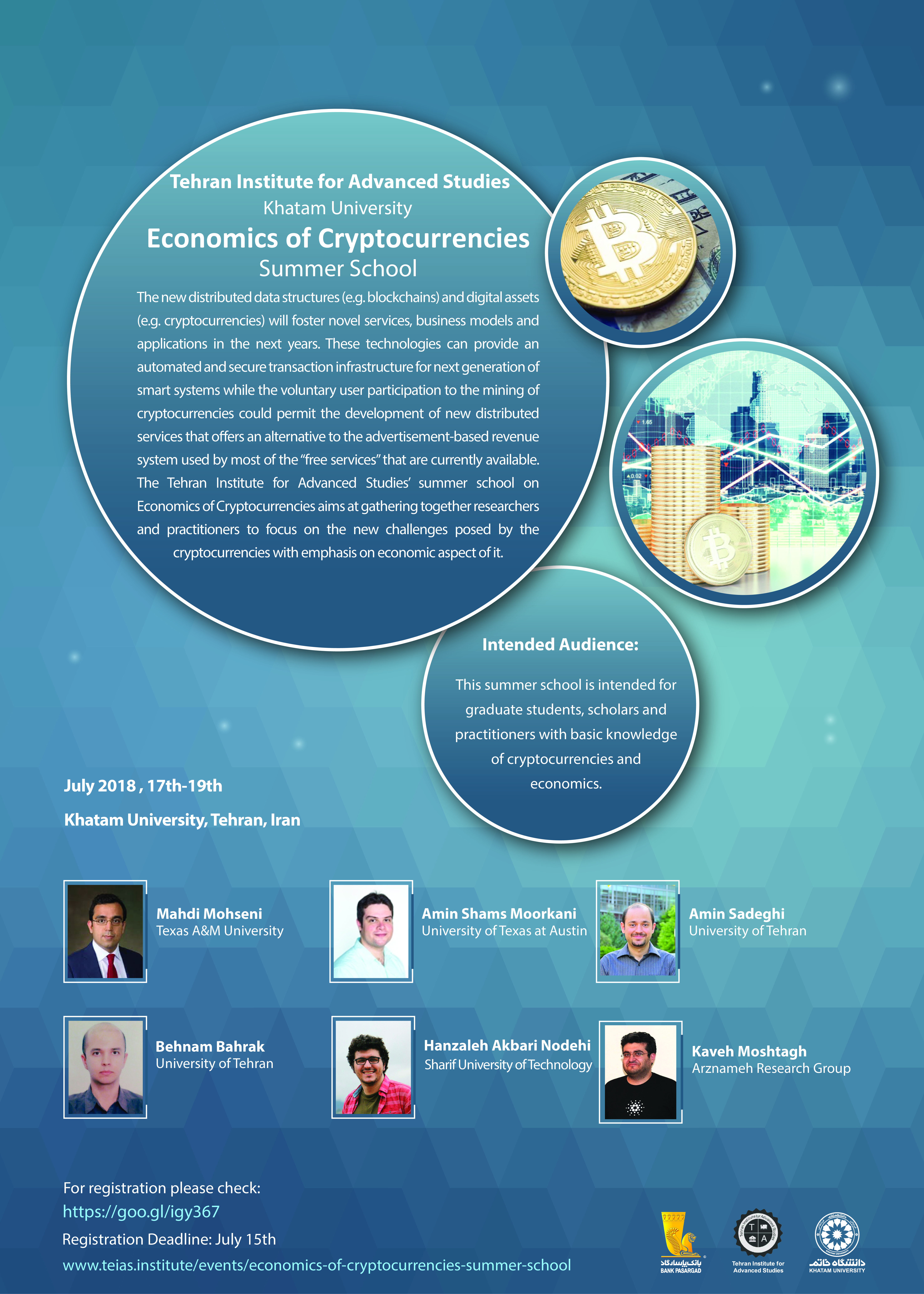 Economics of Cryptocurrencies - TEIAS | Tehran Institute for Advanced  Studies